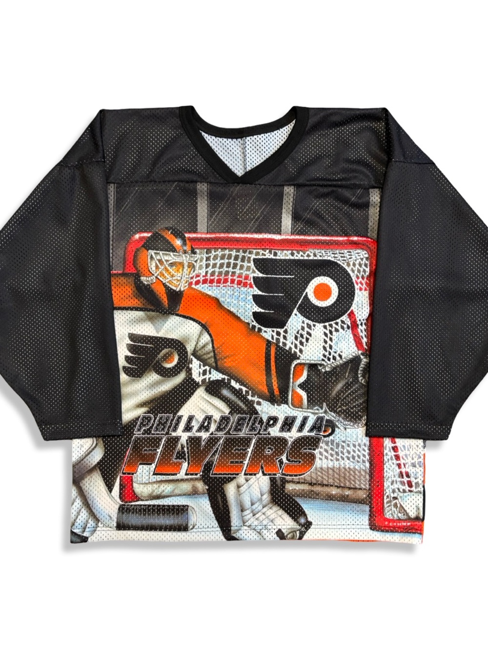 Vintage 90s CCM Philadelphia Flyers All Over Print Jersey